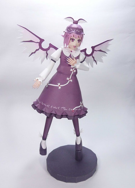 Mystia Lorelei v2 Paper craft mystia07