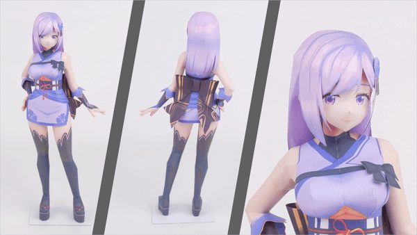 Asano Ruri Vtuber Paper craft asano ruri