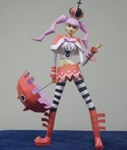 One Piece Perona Paper craft One Piece Perona Papercraft