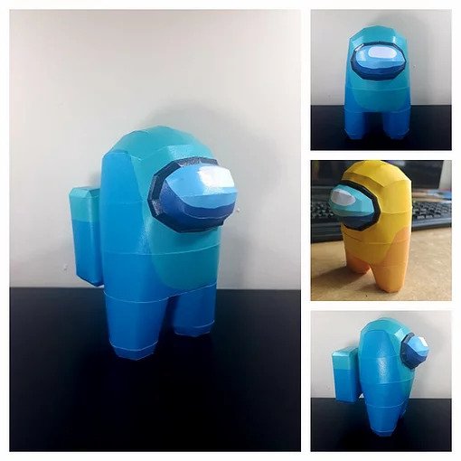 Among Us Paper craft among us papercraft
