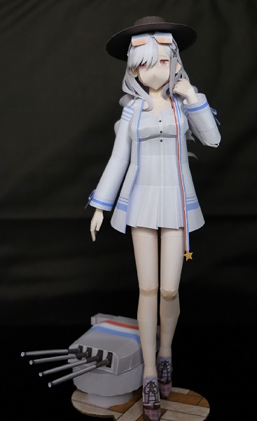Azur Lane - Dunkerque Paper craft dunkerque