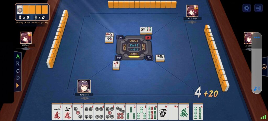How to Play against Ai in Mahjong Soul Screenshot 20211125 063628 MahjongSoul