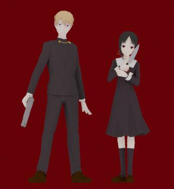 Kaguya-sama: Love Is War duo Paper craft L11660