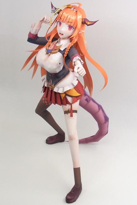 kiryu coco vtuber papercraft
