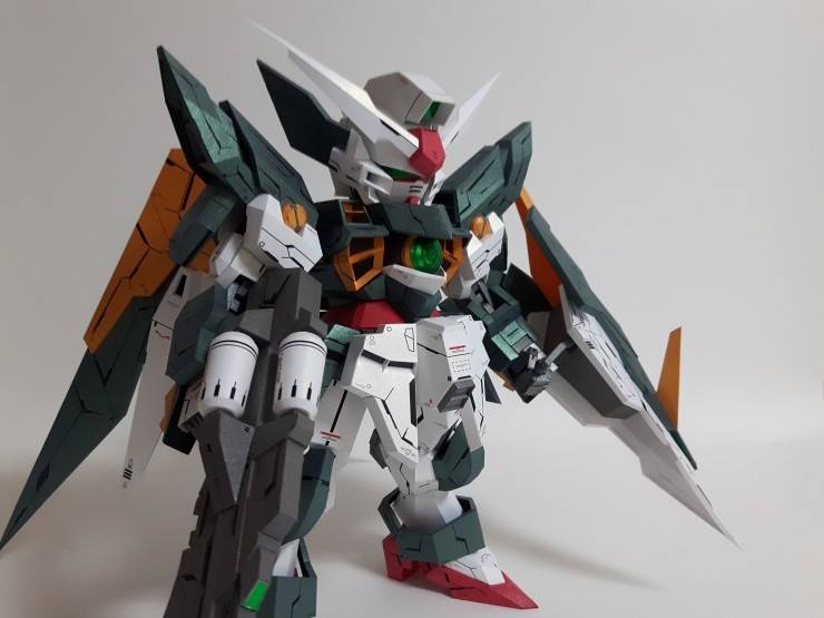 SD Reniscita Gundam Papercraft SD Riascita Gundam Papercraft 10