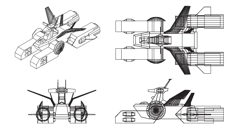 Pegasus Class Assault Landing Carrier Papercraft whitebase gundam carrier