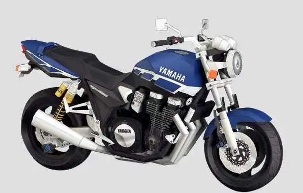 yamaha xjr 1300 papercraft 1