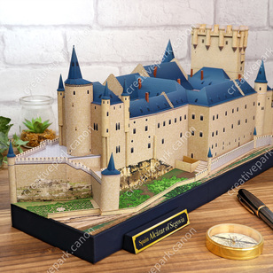 castle alcazar of segovia