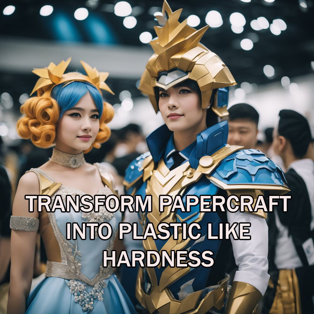 cosplay papercraft copy