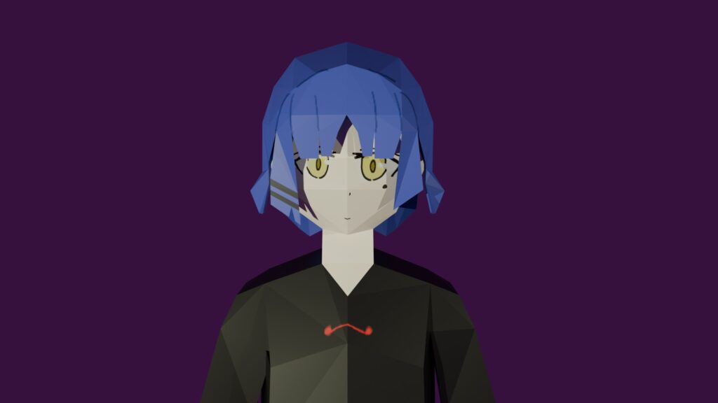 Yamada Ryo Bocchi The Rock Papercraft RYO FRONT FACE