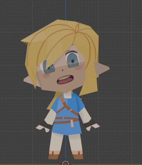 Chibi Link : Tears of the Kingdom Papercraft link