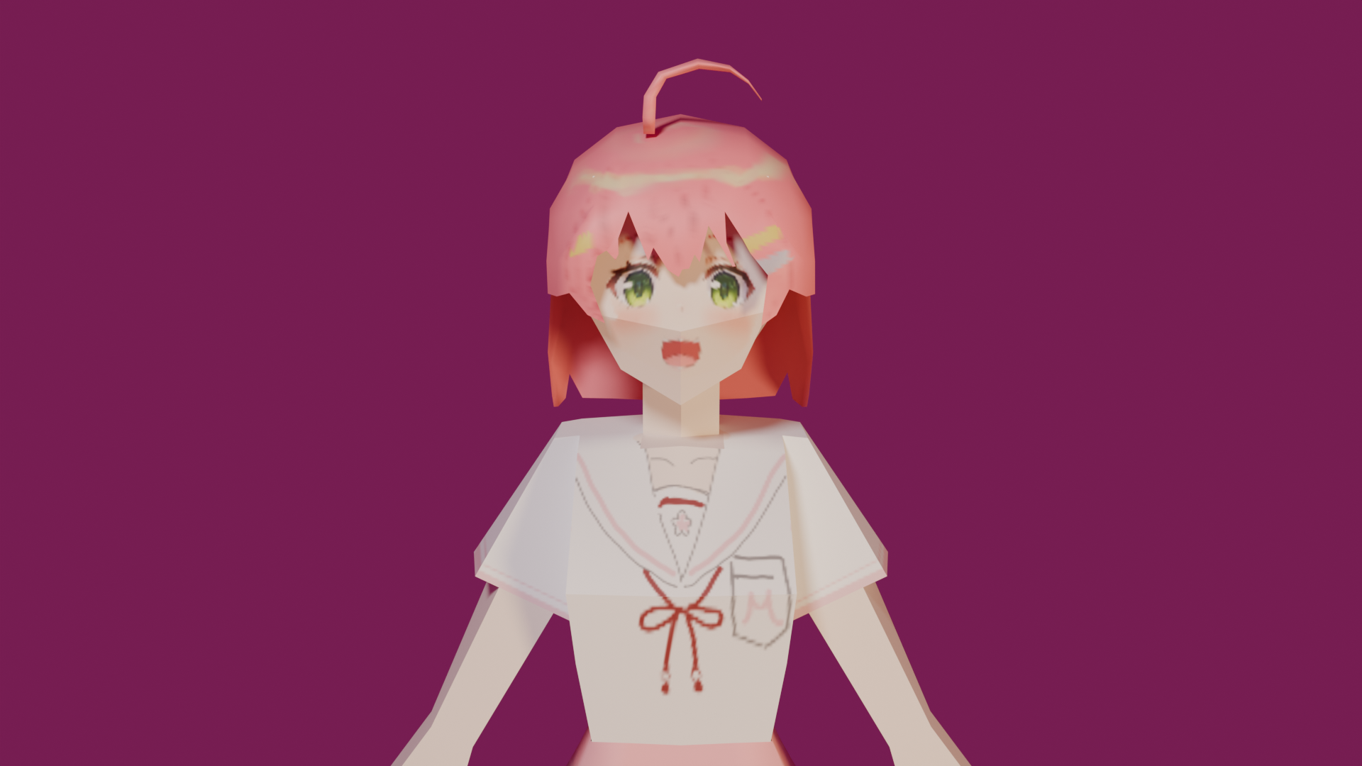 Hololive Vtuber Sakura Miko Papercraft sakura miko2