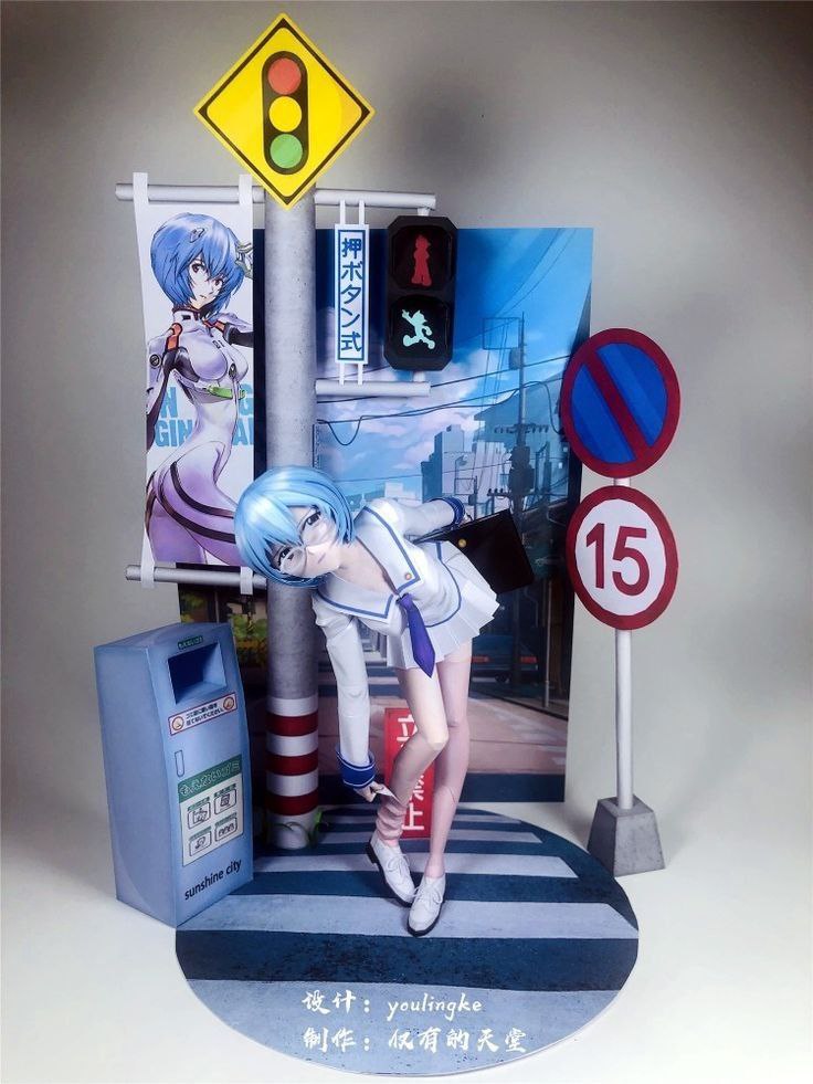 Ayanami Rei Papercraft ayanami rei papercraft