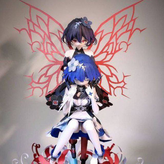 Seele Honkai Impact Papercraft seele honkai impact papercraft