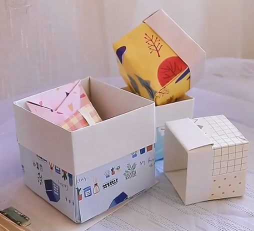 Easy Origami Storage Box