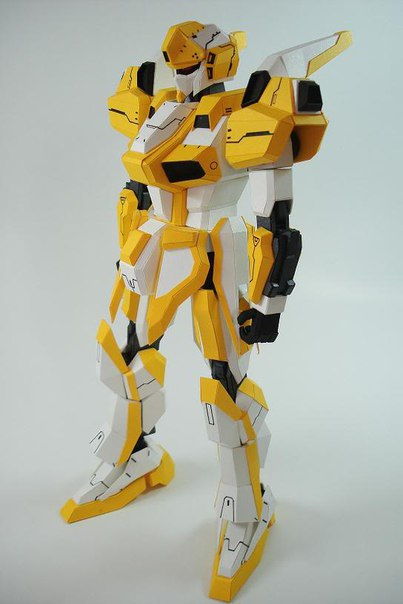 Karmis Super Robot Wars OG Papercraft