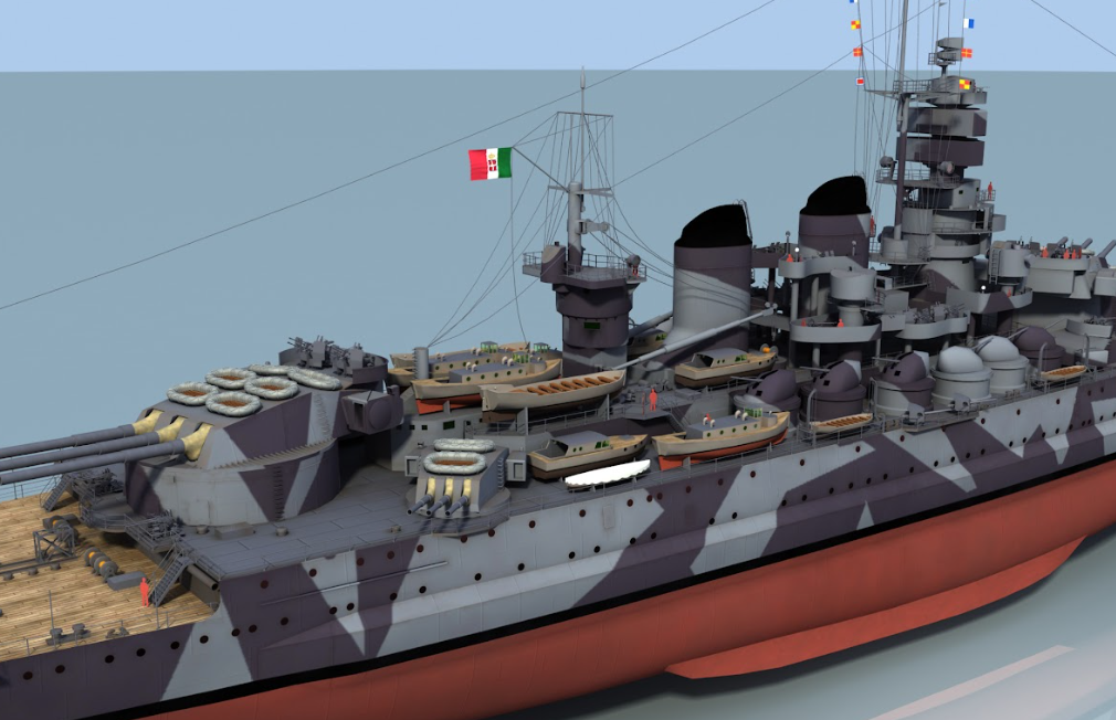 Italian Battleship Roma Papercraft Screenshot 2025 07 02 205452