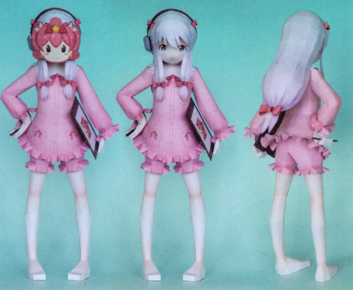 Sagiri Izumi Papercraft Screenshot 2025 07 27 200931