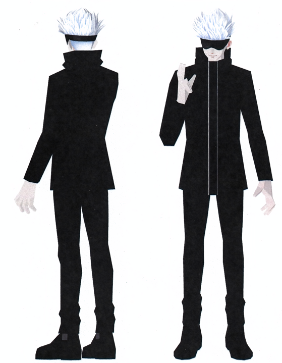 gojo satoru papercraft