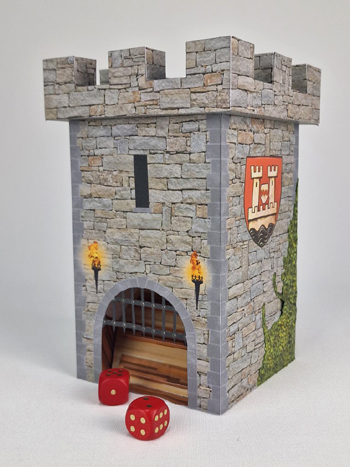 Niederkassel Dice Tower Papercraft