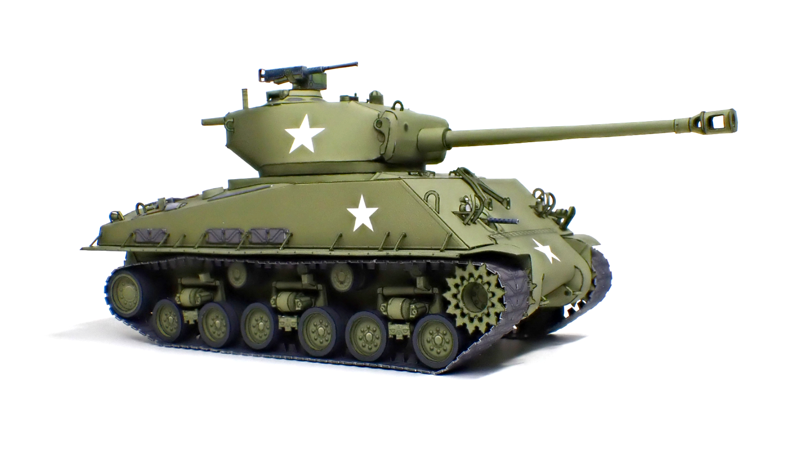 M4AE38 Sherman Medium Tank Papercraft