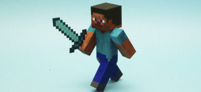 Minecraft Steve Papercraft