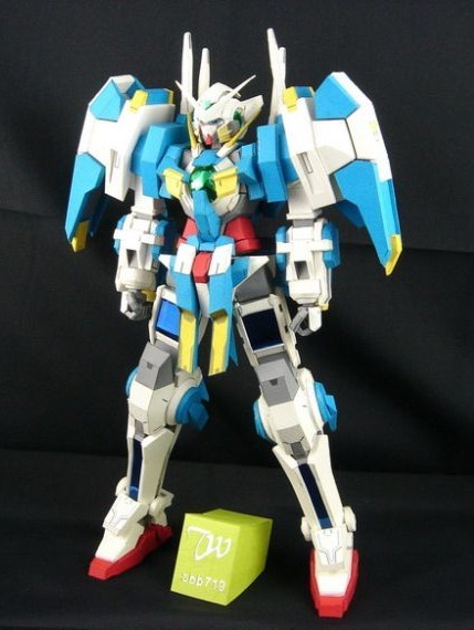 Gundam GN-001 Avalanche Exia Papercraft