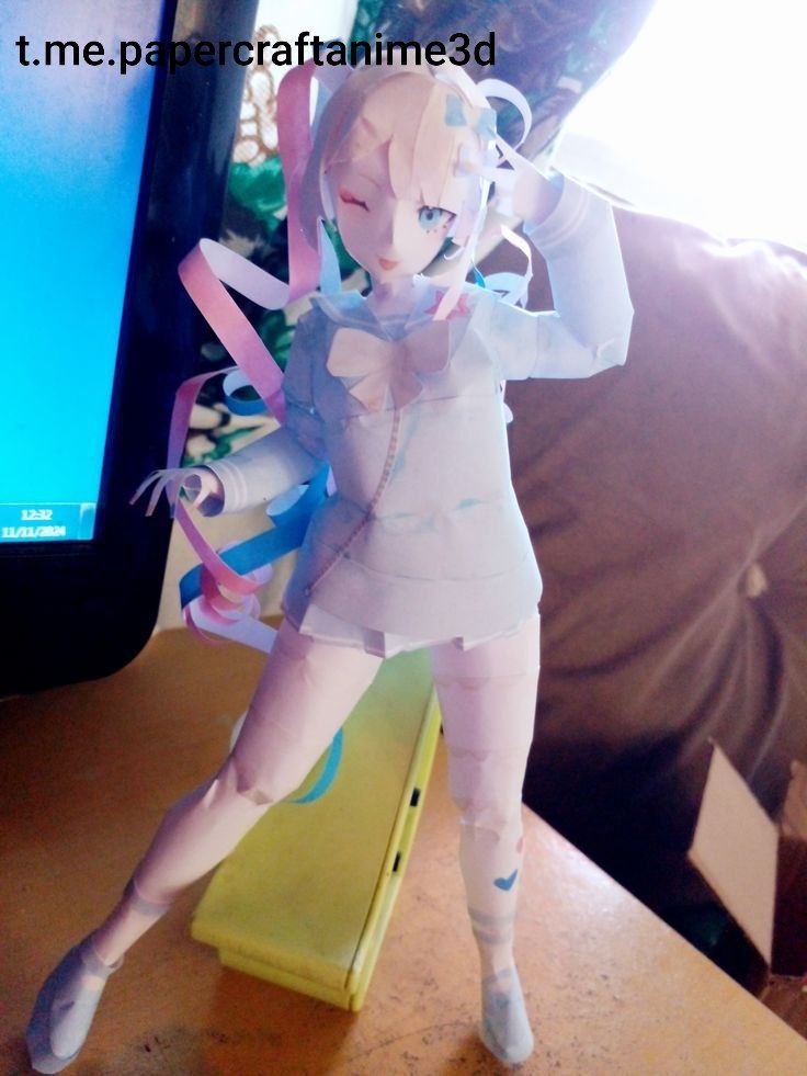 Barbara Genshin Impact Gal Ver Papercraft gal barbara