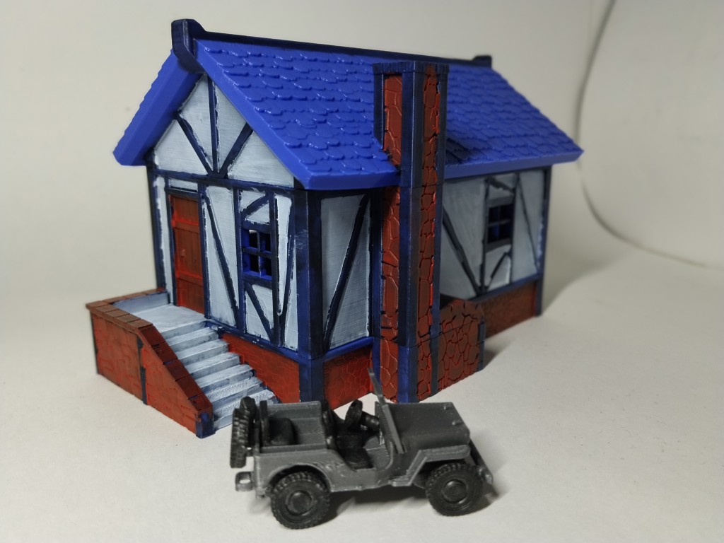3D Printed RPG House with A1 Bambu Printer
