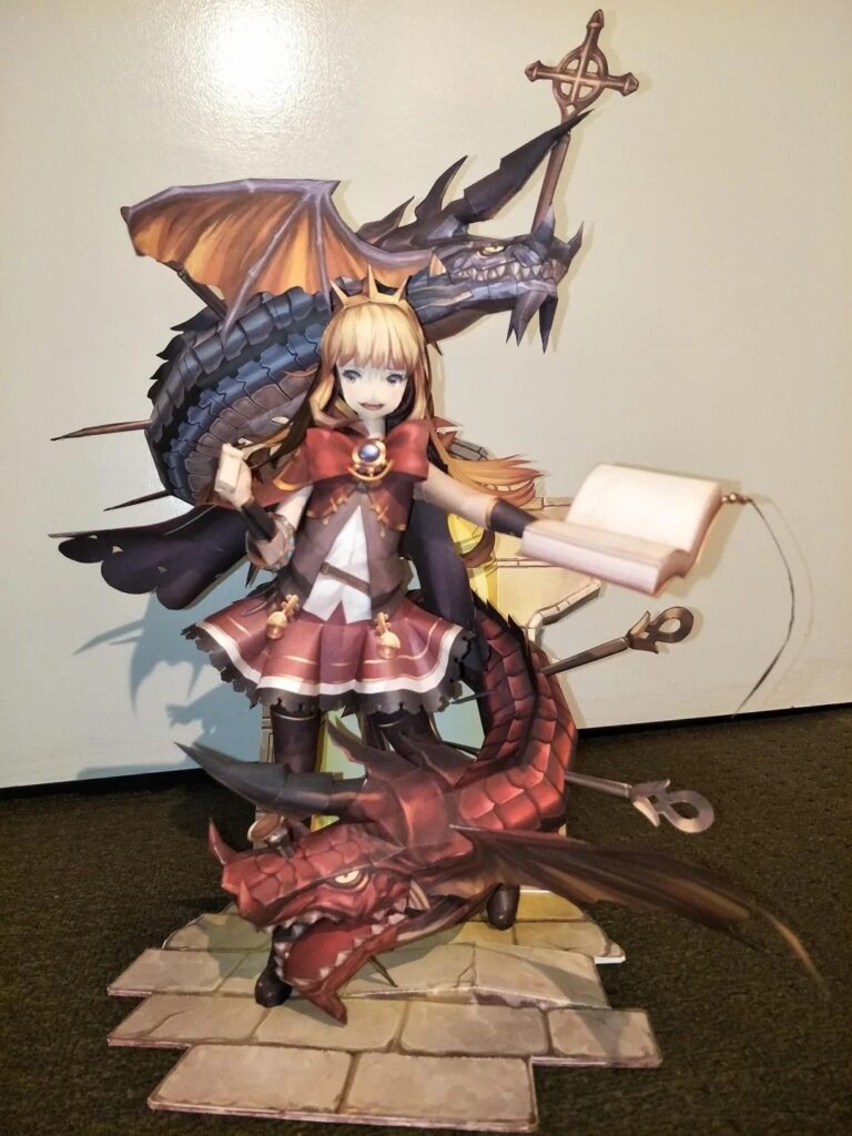 Cagliostro Papercraft from GrandBlue Fantasy 1