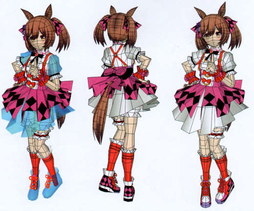 Falcon Papercraft From UmaMusume Pretty Derby smart falcon papercraft
