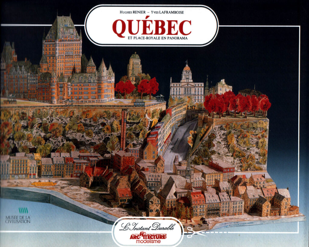 Place Royale Quebec Papercraft 01