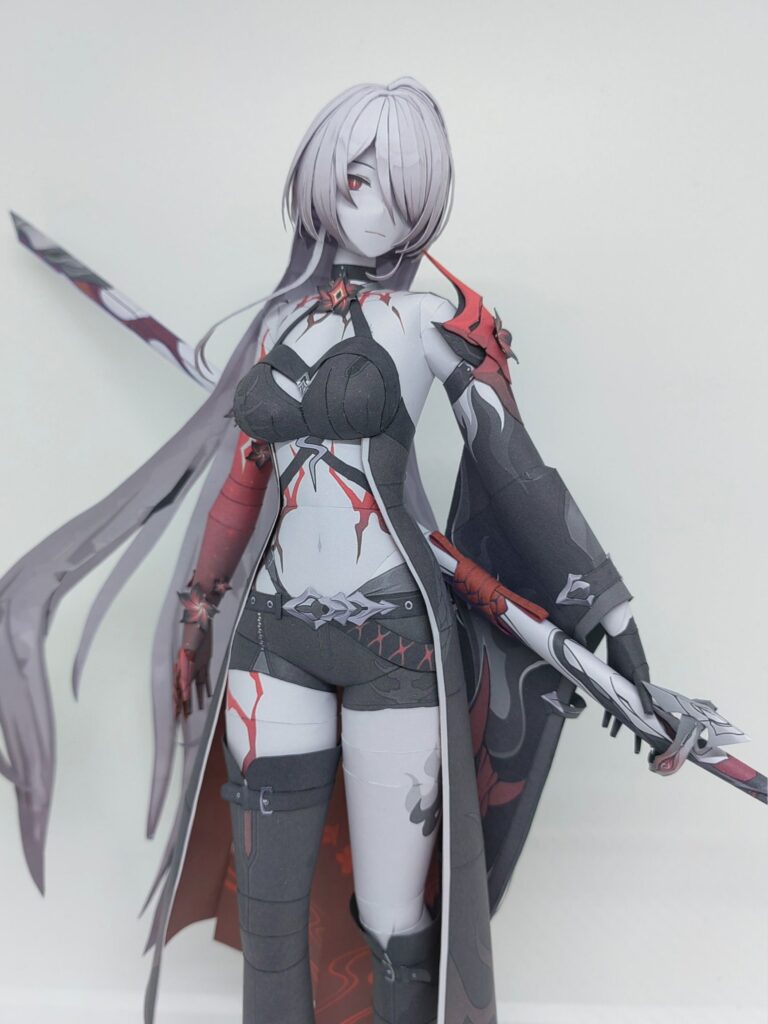 HSR - Archeron Papercraft 10