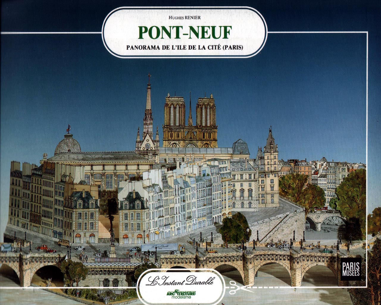 Pont Neuf Bridge Papercraft