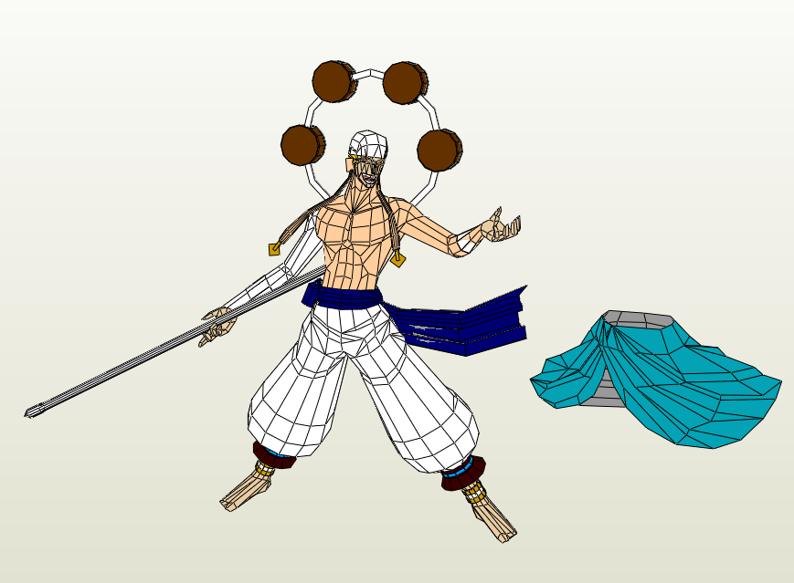 enel papercraft
