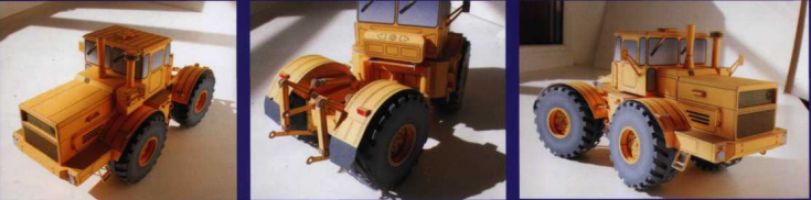 K700 Heavy Tractor Papercraft