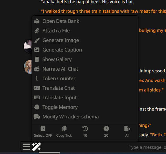 SillyTavern Chat Copier Extension